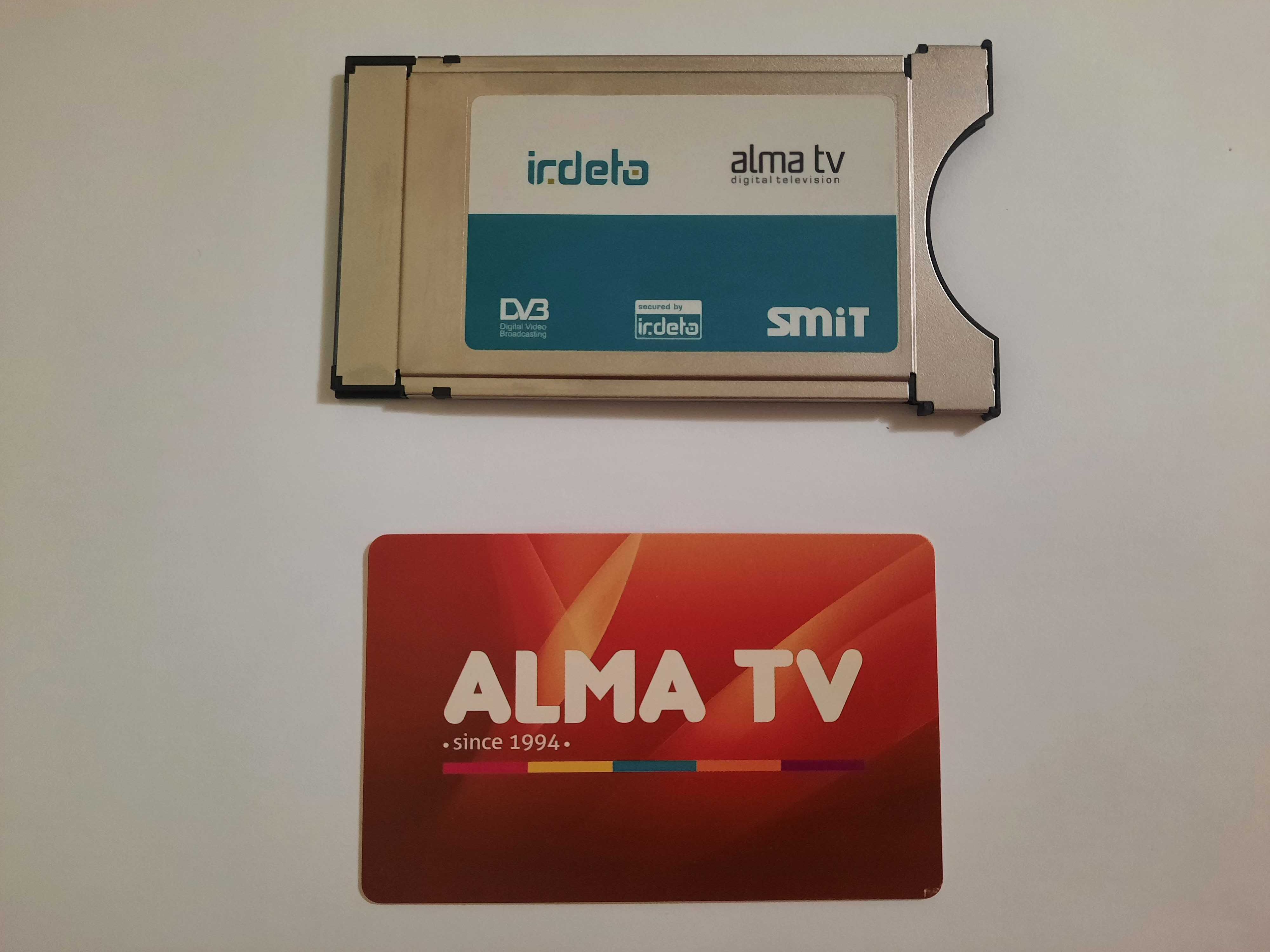 CAM модуль Алма тв, цифровое телевидение , смарт карта. SMART CARD.