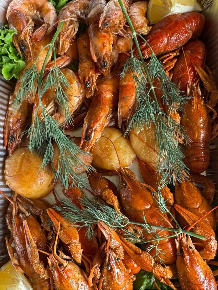 Раки крабы креветки