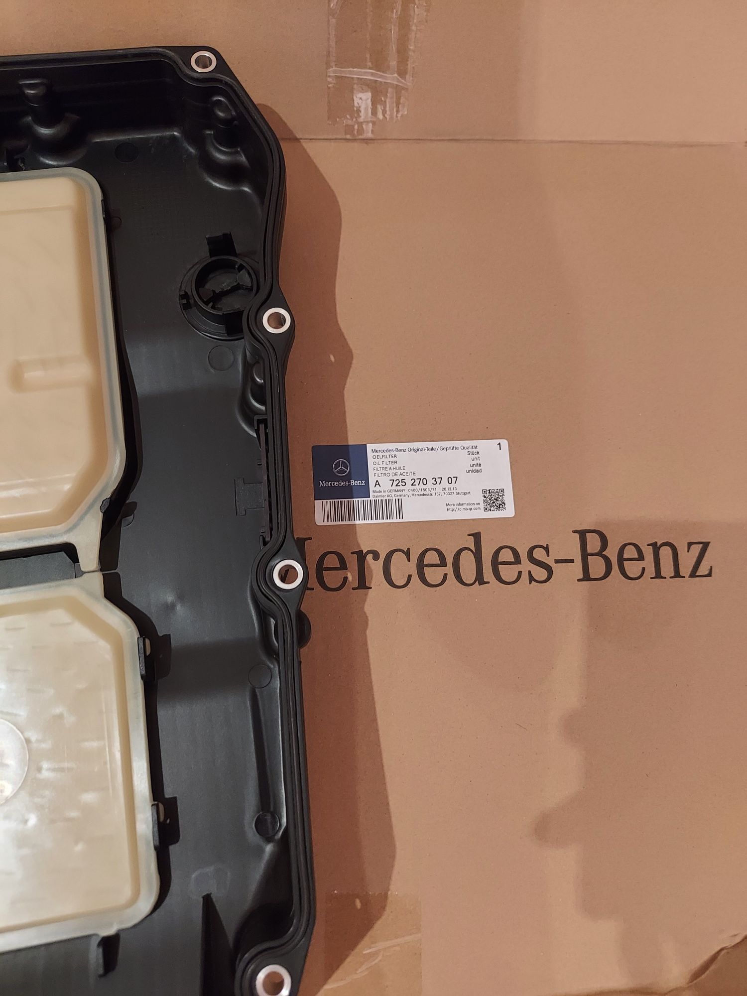 Поддон коробки с фильтром на 9G tronic, W222,W166,S500,S63amg, GLS