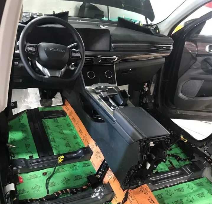Шумоизоляция салона автомобиля