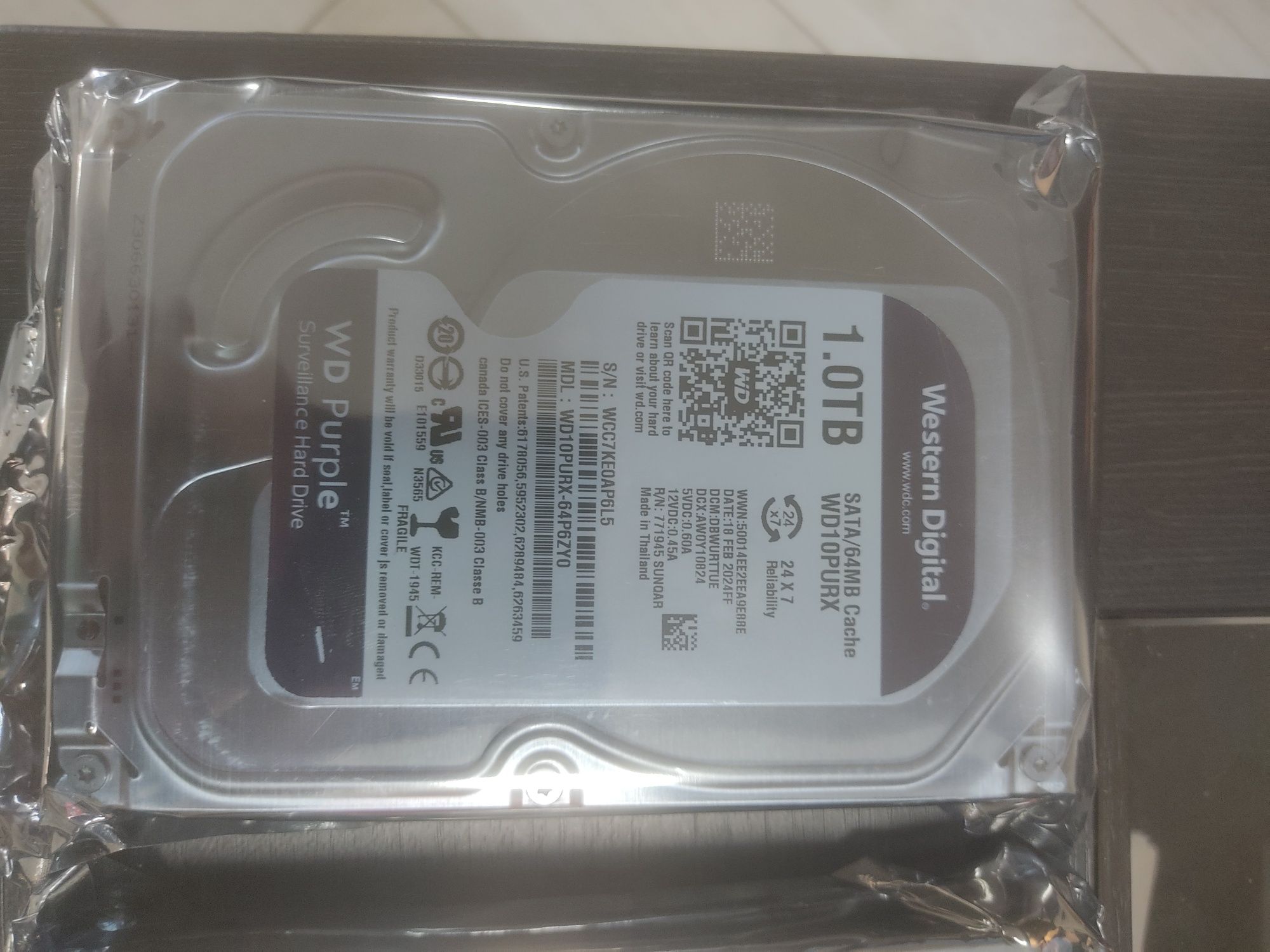 Продаются жёсткий диск 500GB 1TB 2TB 4TB 6TB 8TB