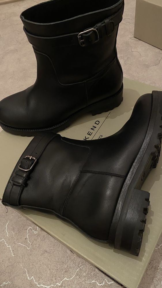 Женские ботинки бренд Max Mara ОРИГИНАЛ
