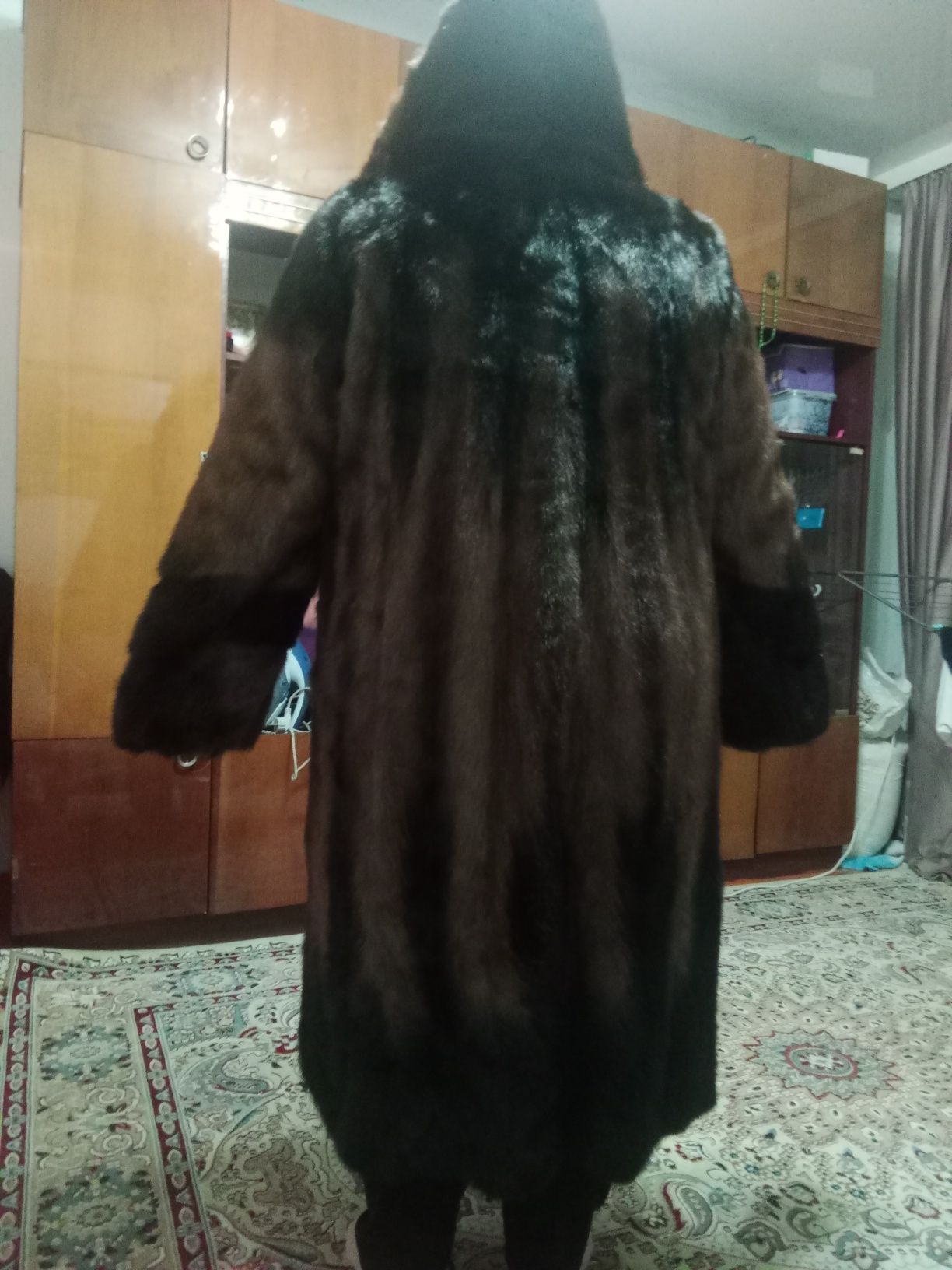 Шуба норковая натуральный мех