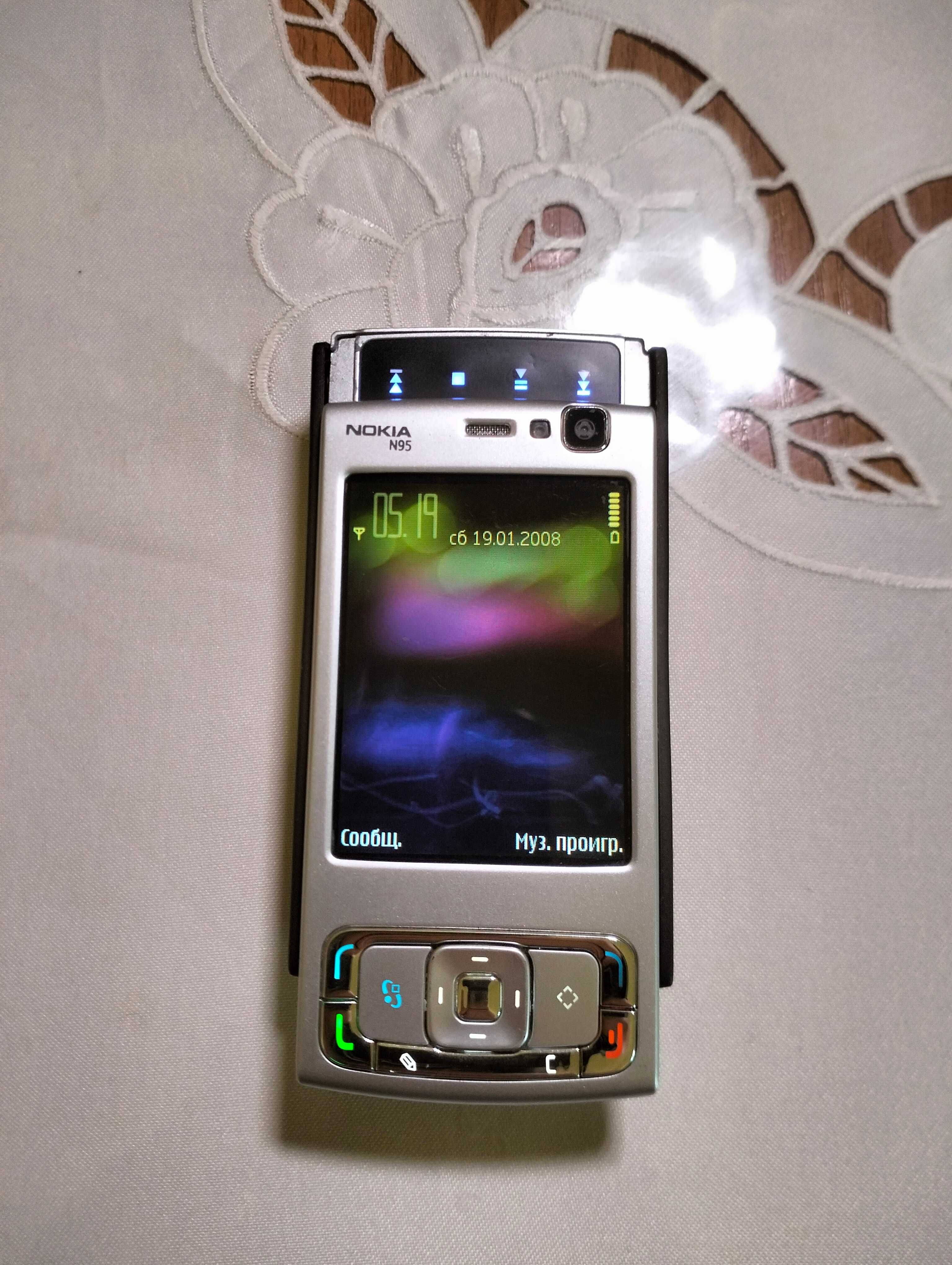 Nokia N95, телефон, кнопочный