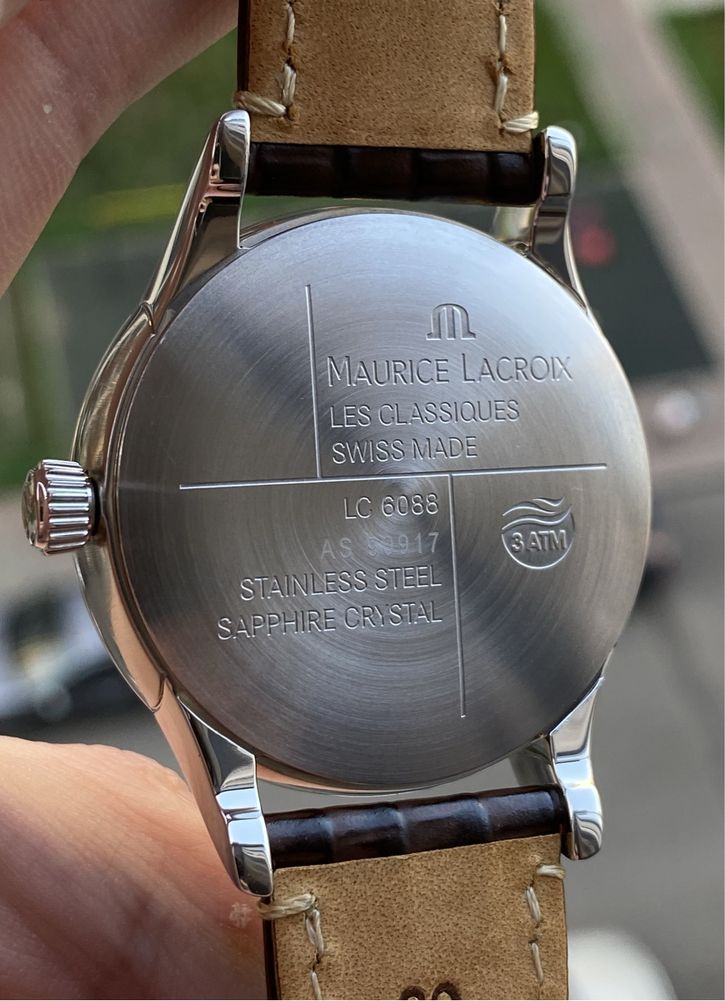 Оригинал часы MAURICE LACROIX Les Classiques Grande Date GMT Automatic