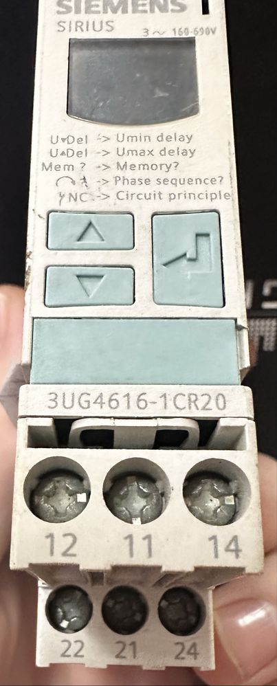 Реле контроля фаз Siemens 3UG4616-1CR20