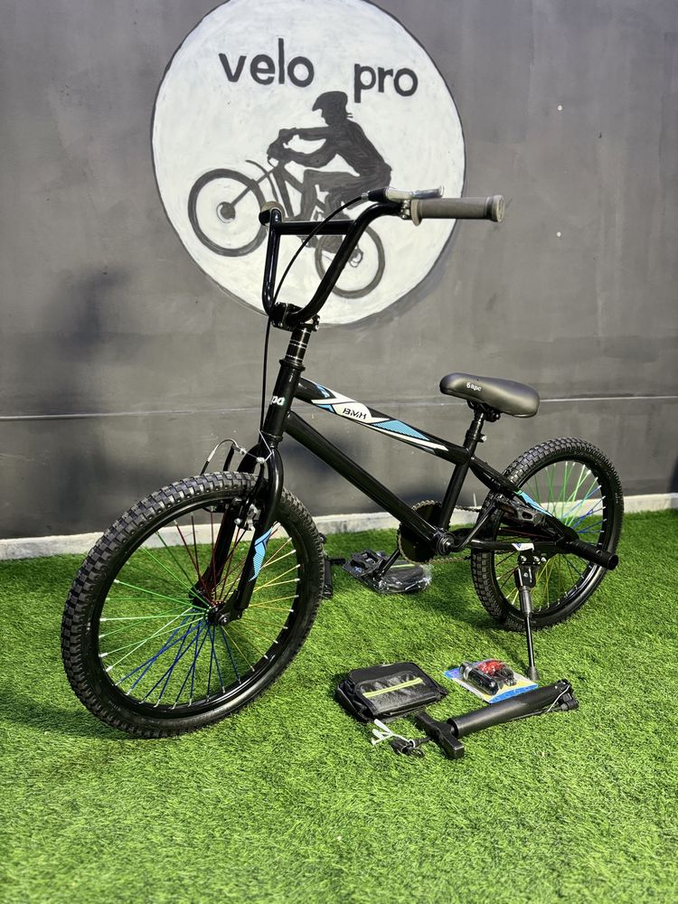 Велосипед BMX трюковой с багажником под оригинал от 6 лет до 18 ти