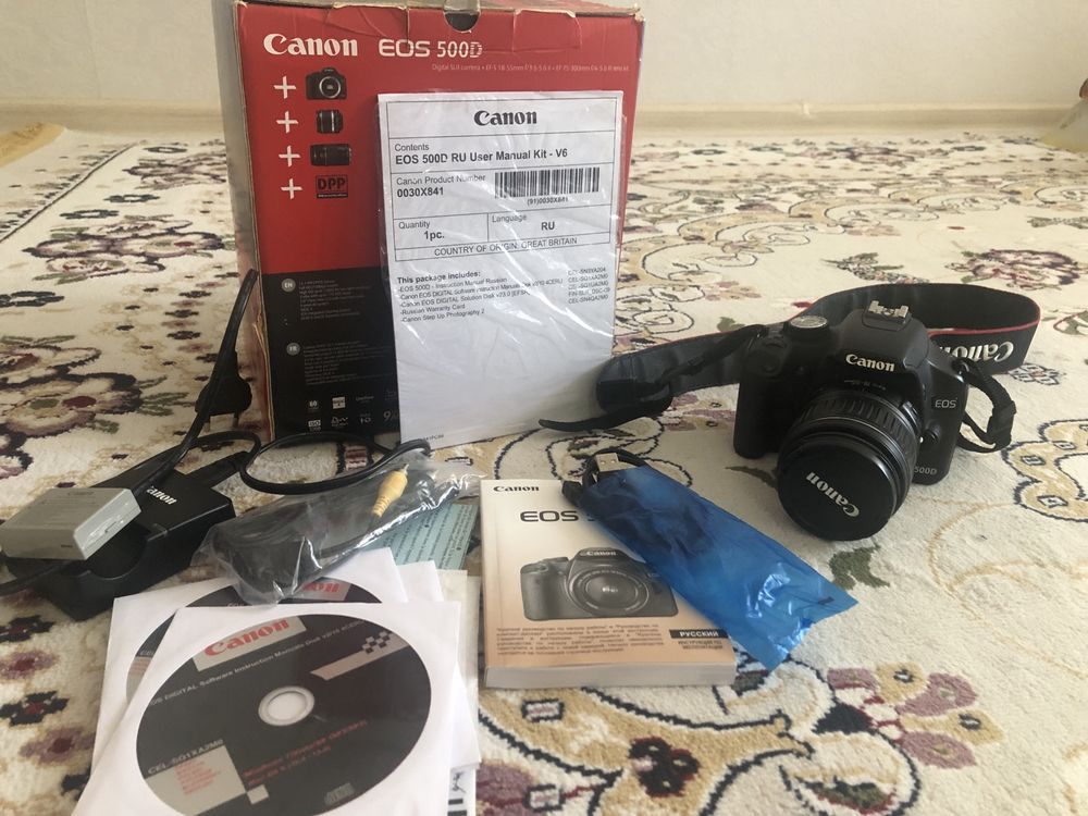 Продается почти новый Фотоаппарат Canon EOS 500D