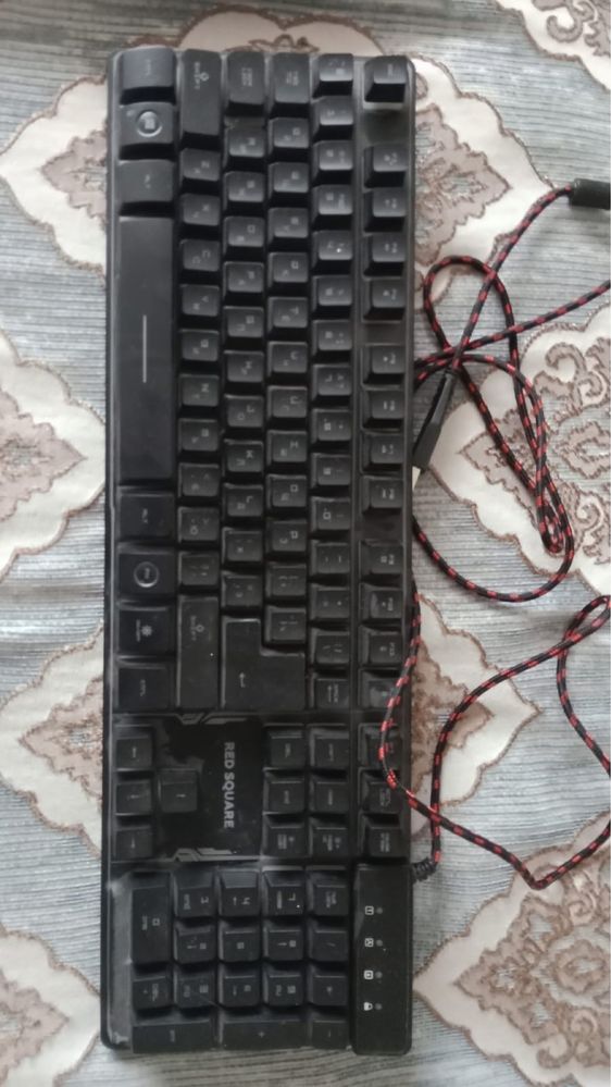 Red square tesla 20002 игровая клавиатура