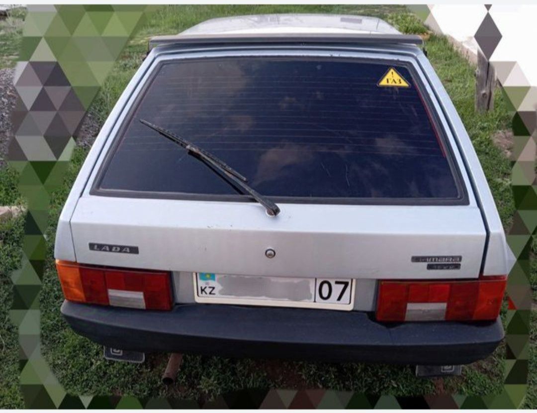 Ваз 2109, 2001 г/в, регистрация Казахстан, газ/бензин
