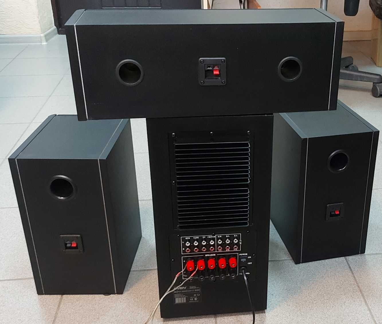 Акустическая система с сабвуфером  — Sven IHOO MT5.1 125W