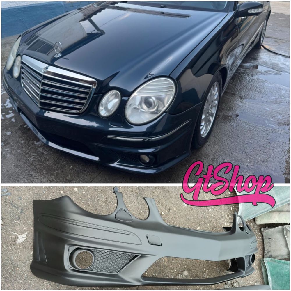 Бампер мерседес 211 амг 6.3 тюнинг w211