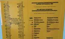 Мнемосхема тактильная доска таблички с текстом Брайля