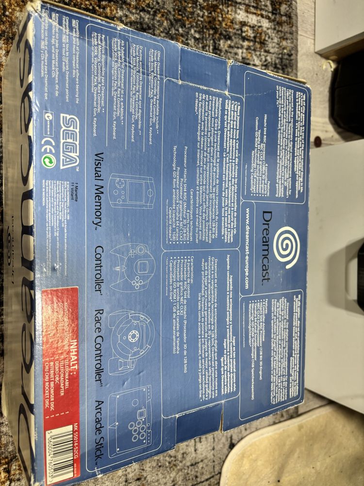 Sega dreamcast с  2 джостиками