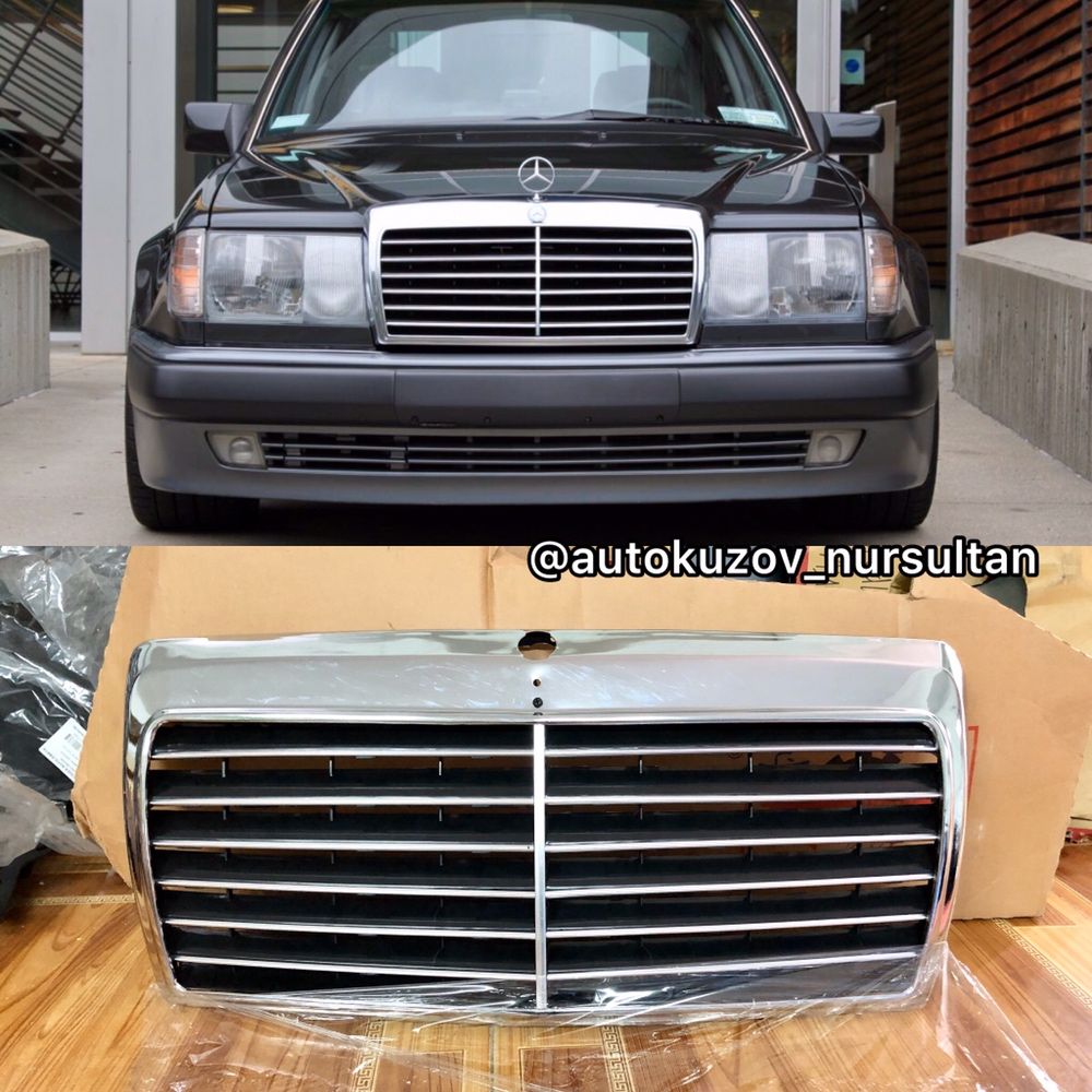 Решетка радиатора Мерседес/Mercedes Е-класс W124