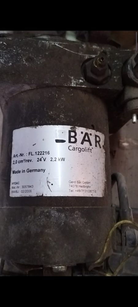 Насос на гидродопату фирма Bar