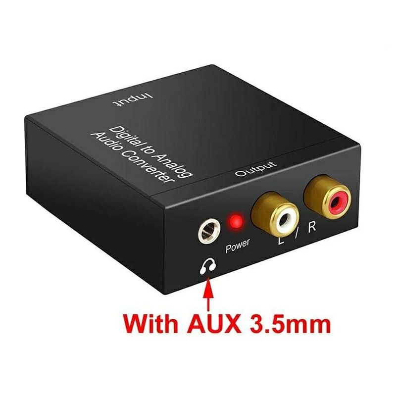 Toslink (оптика) на rca mini jak 3,5, конвертеры (переходник) для ТВ