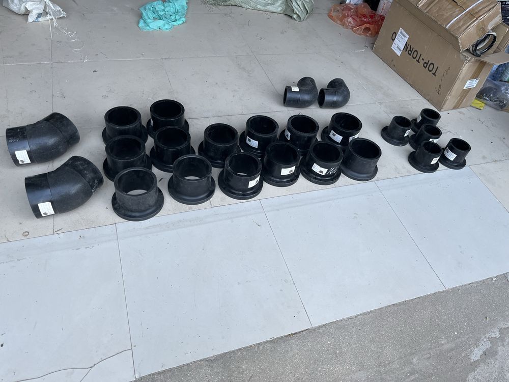Hdpe pipe fittings / plastic flange