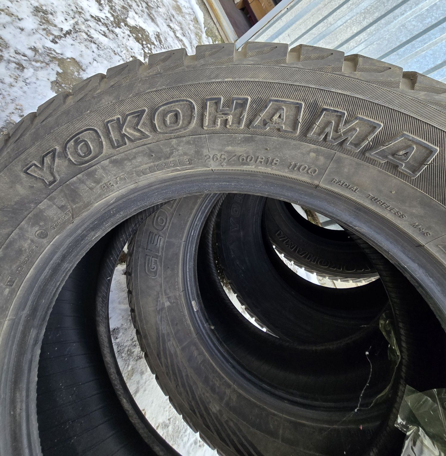 Шины зимние YOKOHAMA