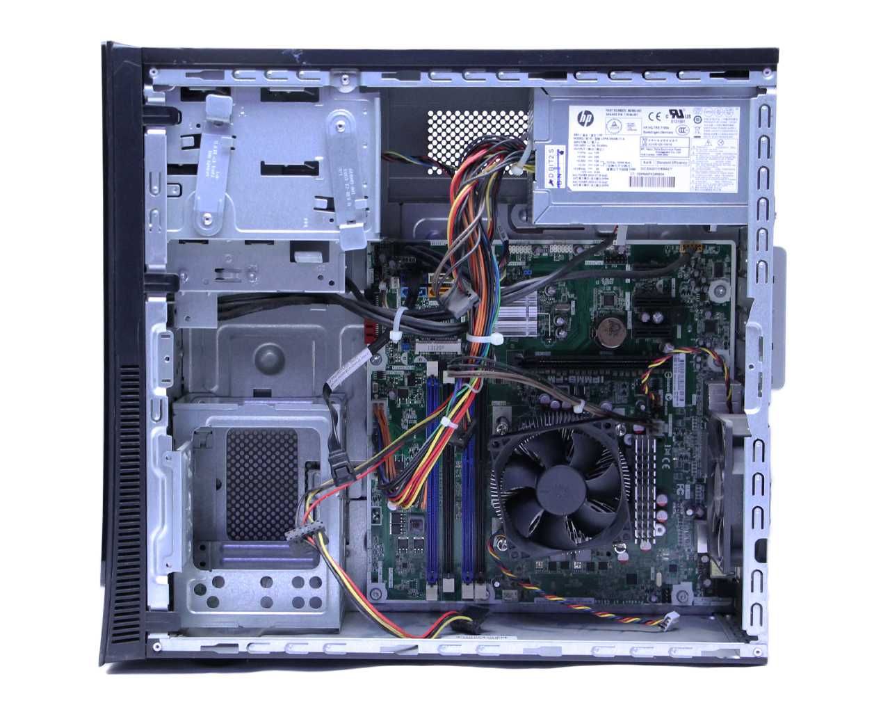 Мат.Плата LGA 1155 HP  4x DDR3 В комплекте HP кейс+ CPU FAN+ БП