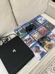 PS4 Pro + 2 геймпада + 11 игр