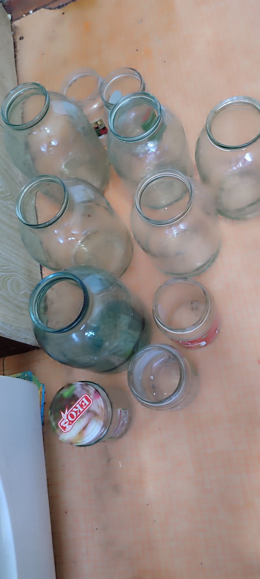 Банки стеклянные разные