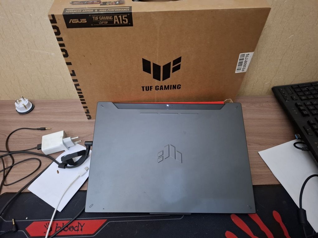 ПРОДАЁТСЯ: Игровой ноутбук ASUS TUF A15 RTX 4060 + Мышка Logitech!