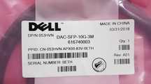 Dell DAC-SFP-10G-3m 053HVN кабель, патч корд, интерфейсный 10 гигабит
