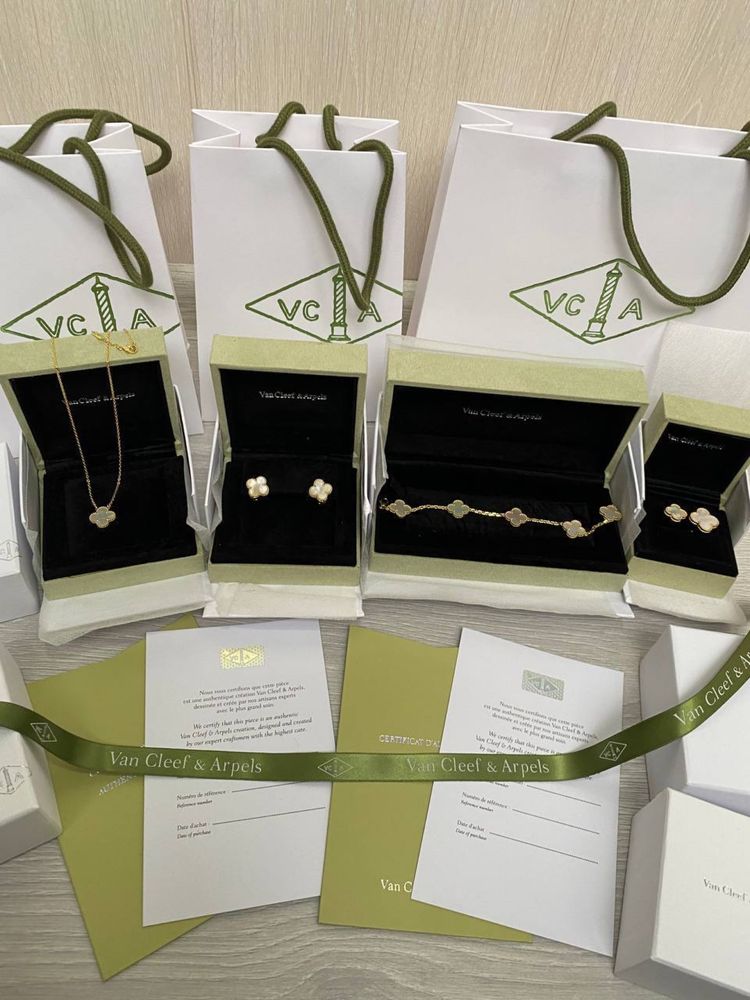 Van cleef браслет Lux 1:1 самый высший класс
