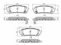 Колодки тормозные Subaru Forester