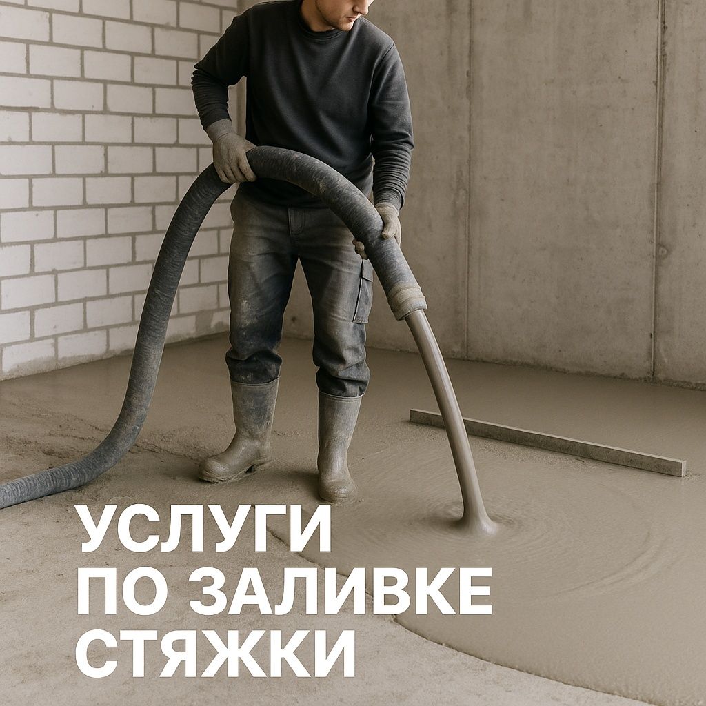 Стяжка пола быстро и качественно