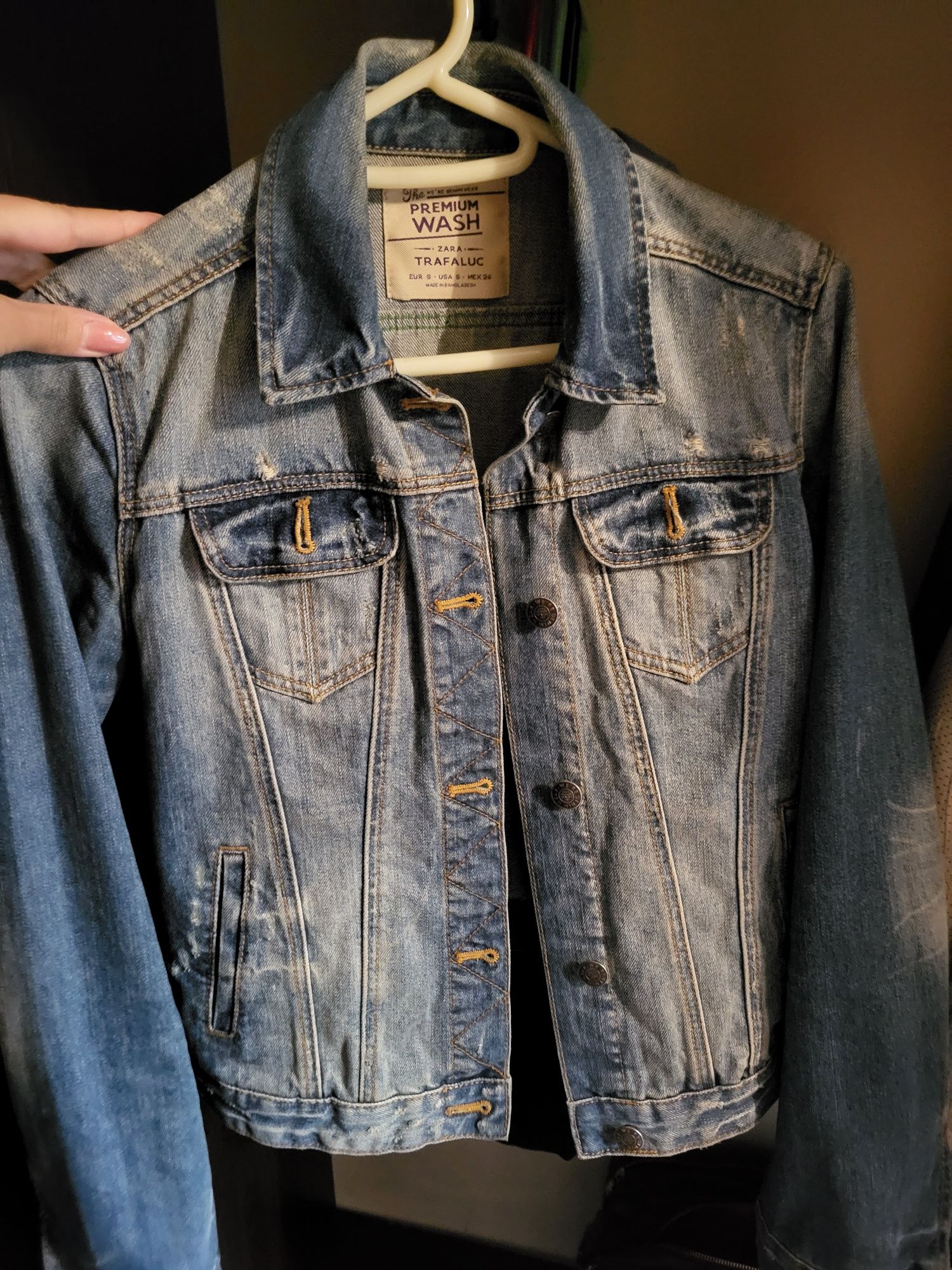 Джинсовка от ZARA практически новые в идеальном состоянии