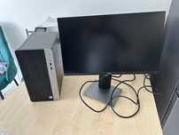 Компютер в комплекте HP Prodesk + Dell Монитор