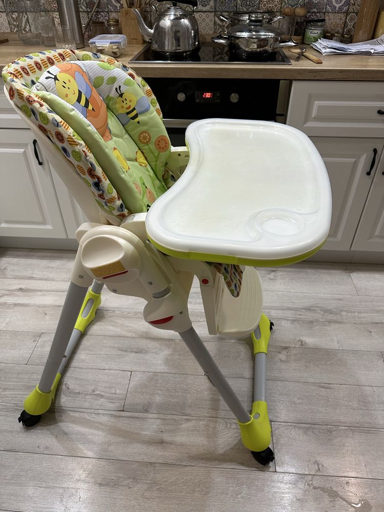 Chicco: Стульчик для кормления Polly 2 в 1