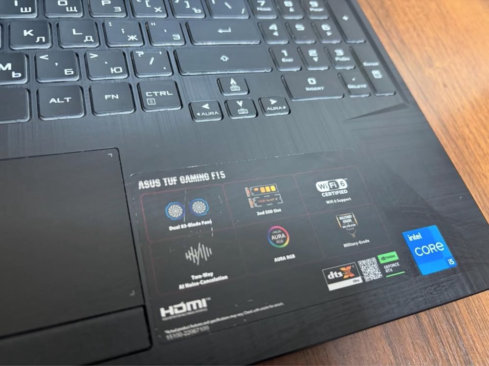 Asus TUF gaming F15