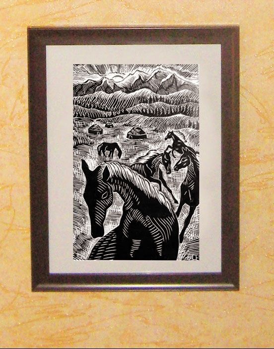 Картина,  гравюра в Алматы.