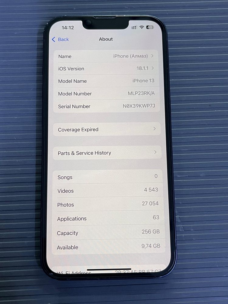 Iphone 13 256GB оригинал без ремонта