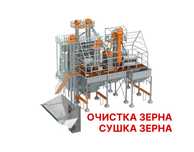 МехТок для ОЧИСТКИ + СУШКИ ЗЕРНА от 25 до 115 тонн в час - ПОД КЛЮЧ