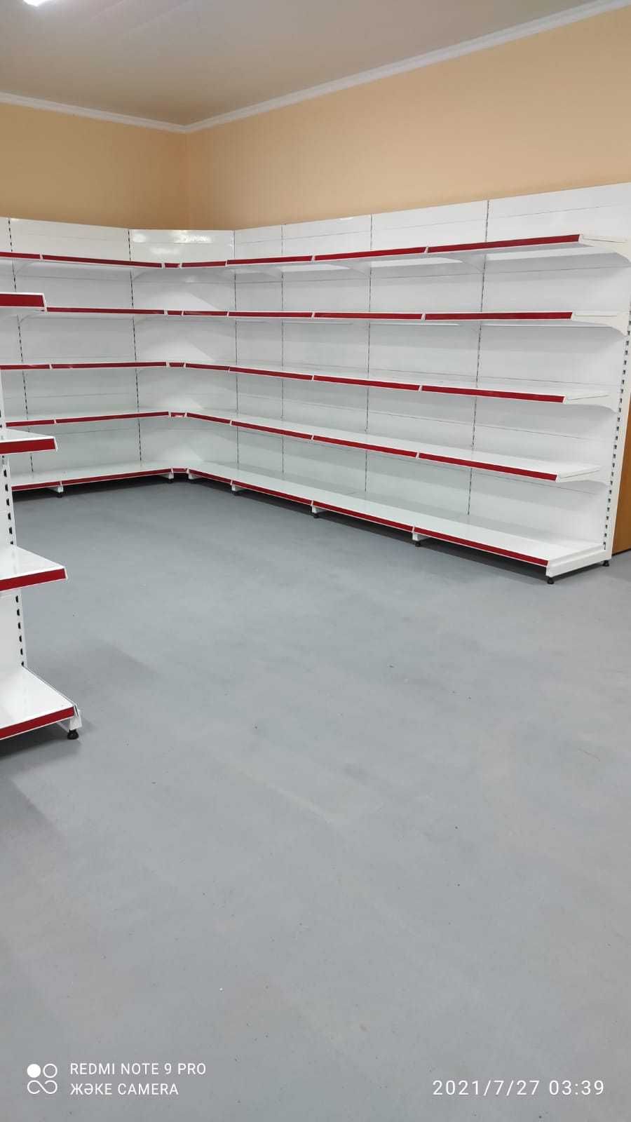 Полки стелажи витрины торговое оборудование для магазина г .Ускаман