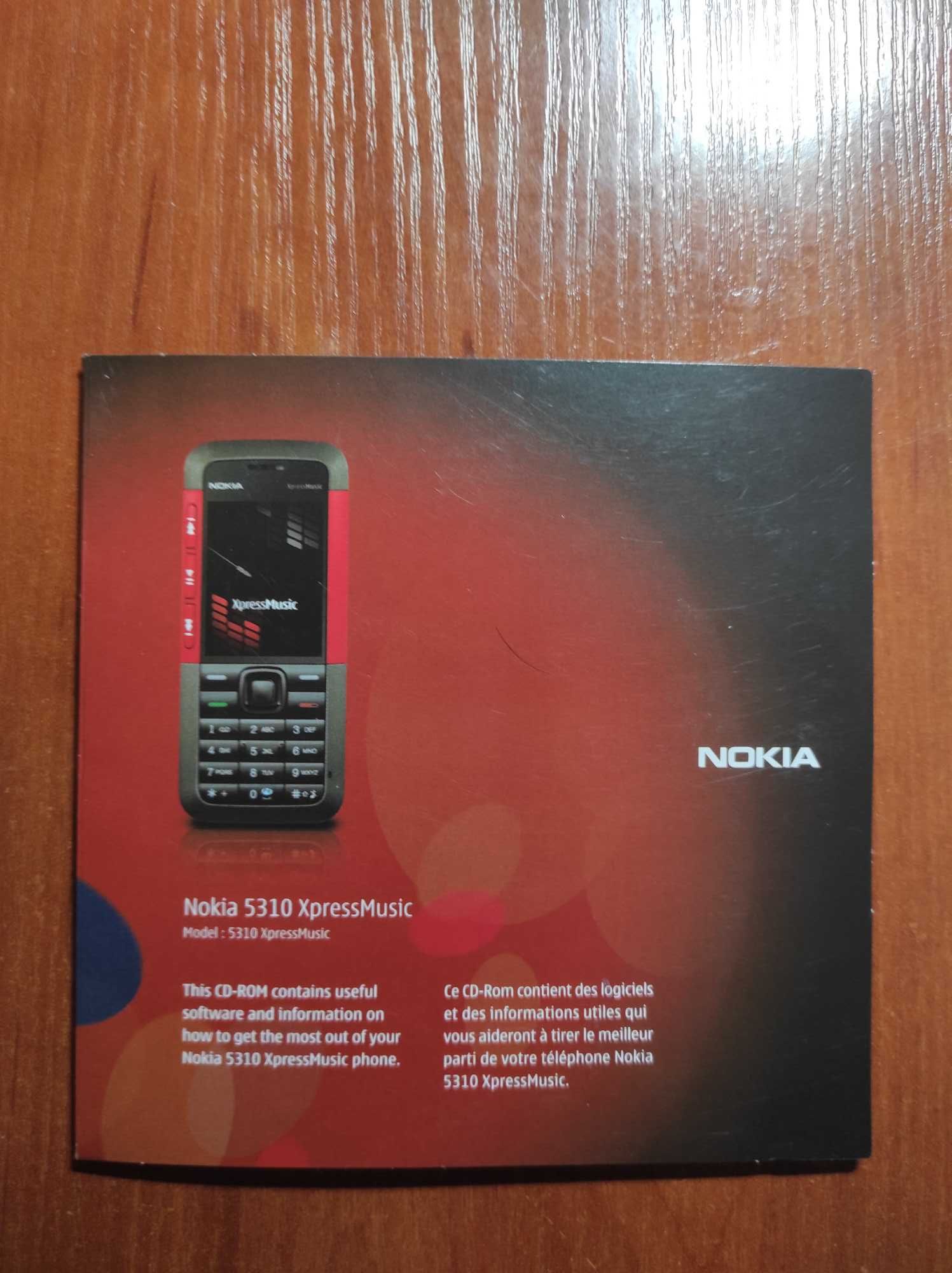 Программный диск на Nokia 5310 XpressMusic