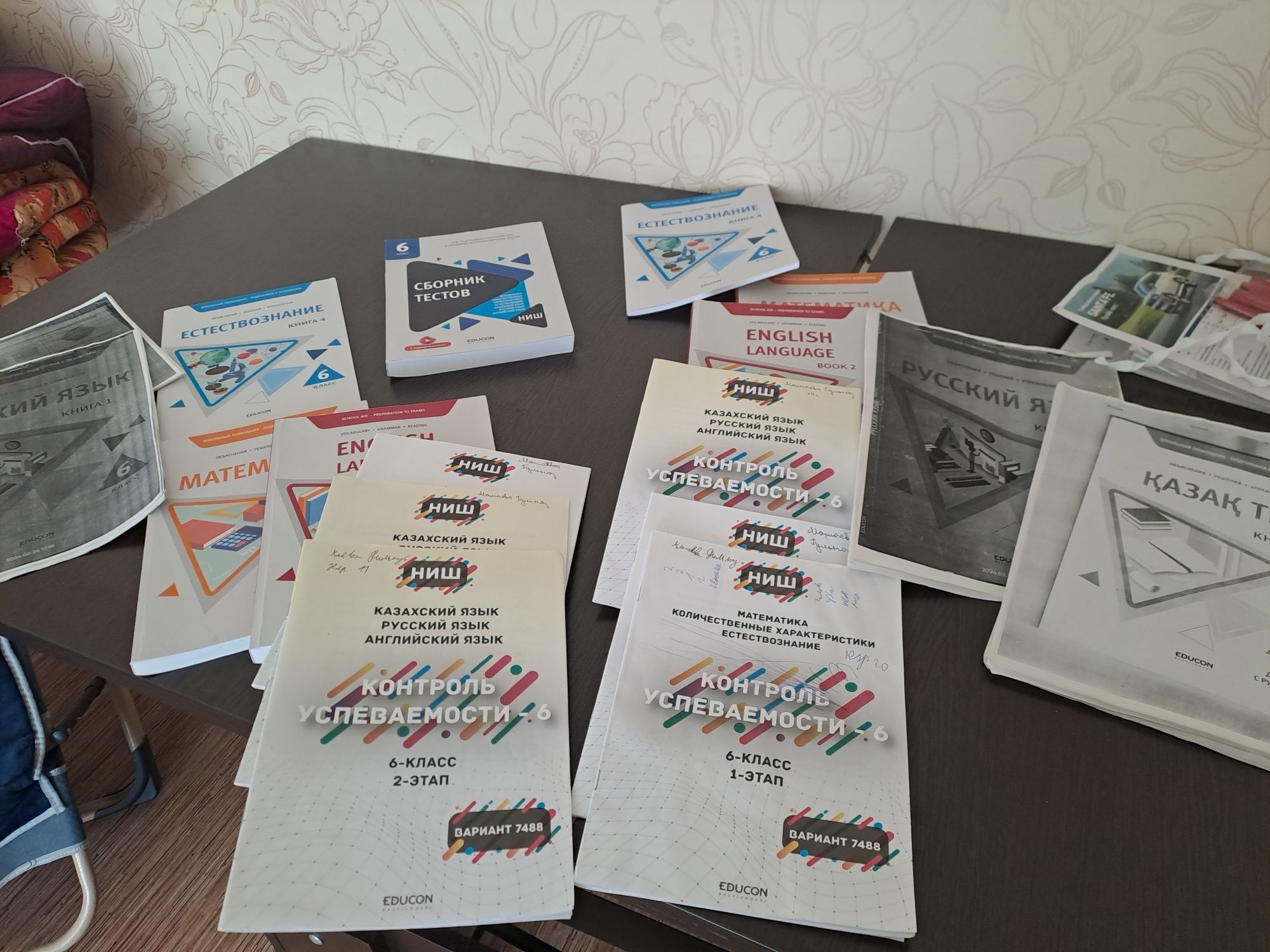 учебники для поступления в НИШ