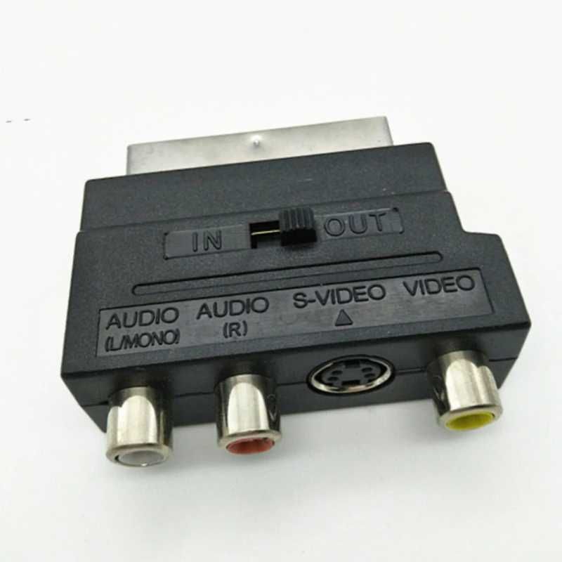 Переходник scart - rca, тюльпан, колокольчики