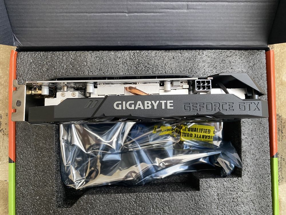 Видеокарта gtx 1650 SUPER Gigabyte gddr6 (1755мгц)