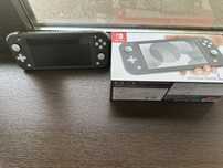 Nintendo Switch Lite прошитый, серый 256 gb