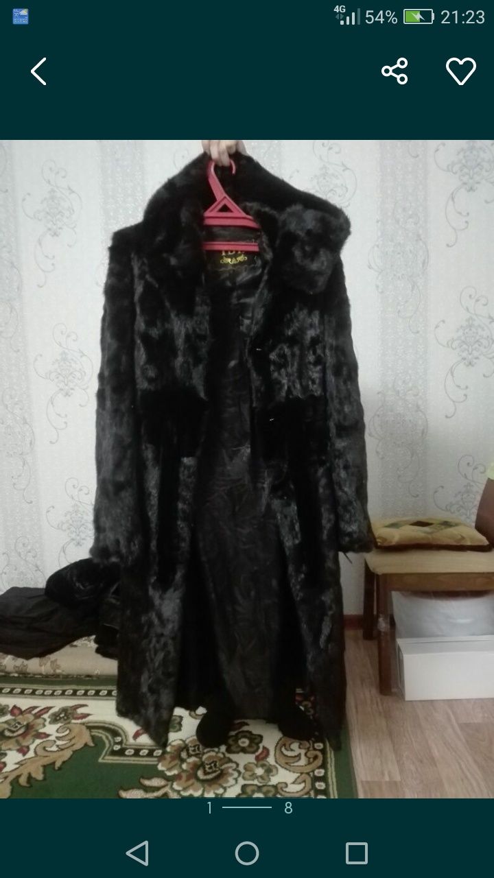 Норковые шубы с капюшоном женские 2 шт. Неодеванные