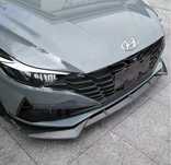 Сплиттер переднего бампера на Элантру, Губа, Елантра, Hyundai Elantra