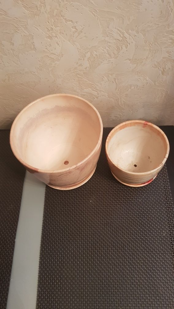 Горшки для цветов (набор) Польша.