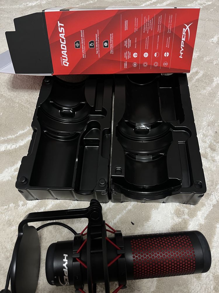 Микрофон HyperX Quadsast