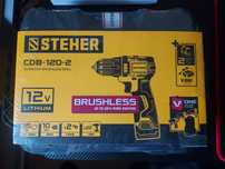 Дрель-шуруповерт Steher CDB-120-2