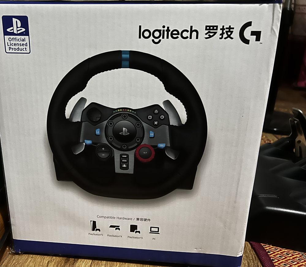 Продается игровой руль logitech g29